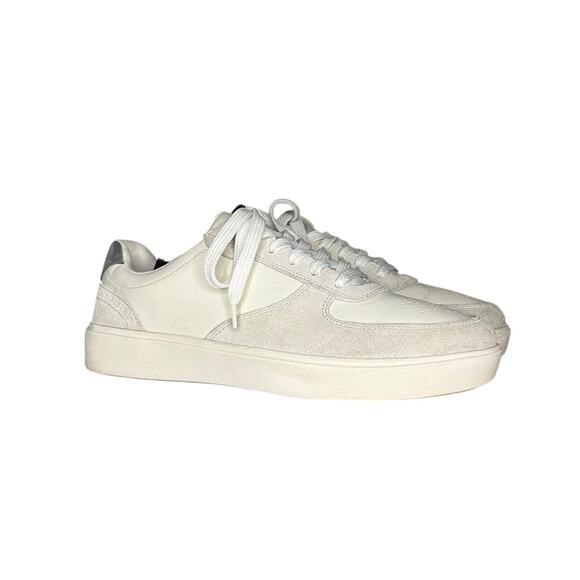 Cole Haan GrandPro Topspin Leather Casual Sneaker C38992 Size 9.5 Cream - Picture 2 of 5